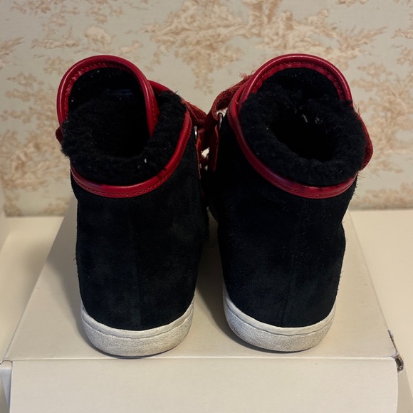 Dolce & Gabbana Kids Vibrant Red Sneakers